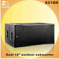 Caja de altavoz de graves Woofer de 18 pulgadas